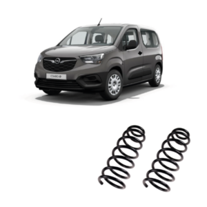 Kit de 2 muelles traseros reforzados para Opel Combo-e
