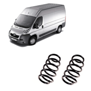 Kit de 2 muelles delanteros reforzados para Peugeot Boxer
